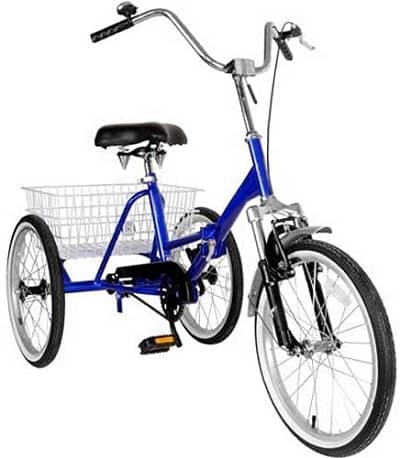 Areyourshop 3-Wheel Adult Tricycle