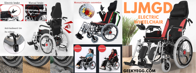 LJMGD Electric Wheelchair